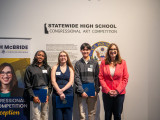 Rep. McBride and the 2026 Art Competition Winners