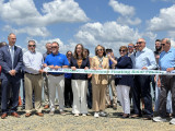 Representative McBride at ribbon cutting event