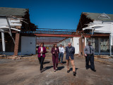 McBride tours Seaford redevelopment site