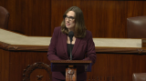 Rep. McBride delivers remarks on the House floor on May 15, 2025