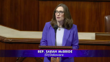 Rep. Sarah McBride speaks on the House Floor.