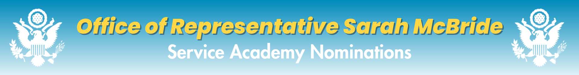 Service Academy Nominations