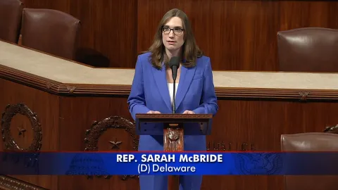 Rep. McBride speaks in support of the ANCHOR Act on the floor of the House
